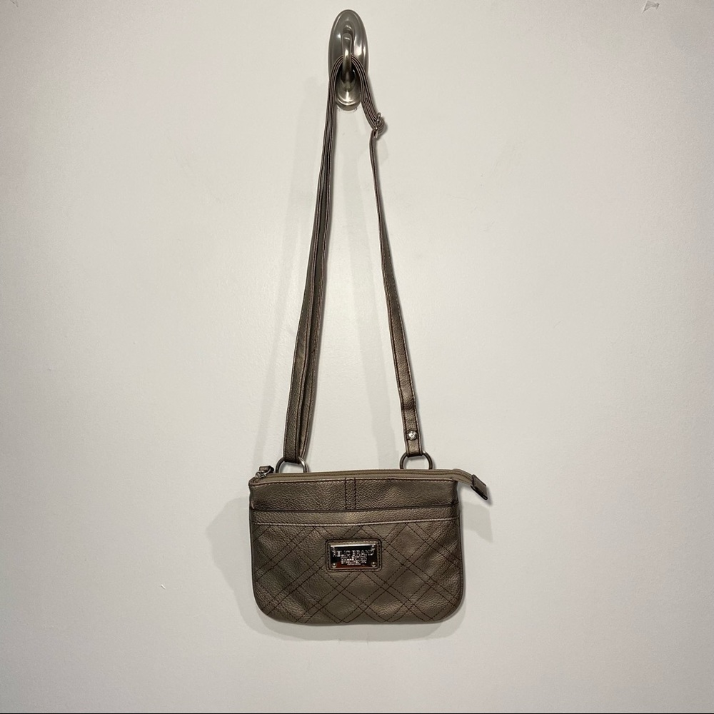 Relic Brand Cross Body Bag Dark Metallic